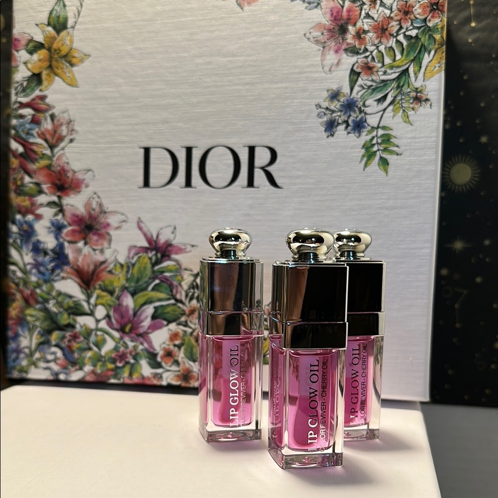 Dior Pink Lip Balm Gloss High-Shine